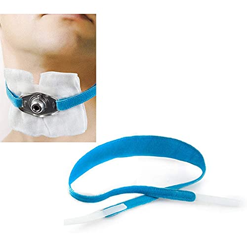 SHENXIAOMING Soportes De Tubos De Traqueotomía para Adultos - Abrazadera De Soporte De Catéter Médico para Cuello - Dispositivo Fijo De Traqueotomía (Paquete De 3)