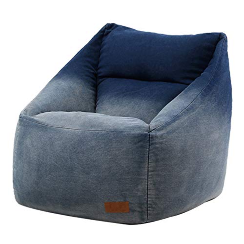 SHJMANCH Cómodo Sofá Puff, Adult Big Bag Extra Large, Cojín de Piso Gigante Sala de Estar Gamer, Outdoor Garden Bean Bag Lounger Chair Ligero