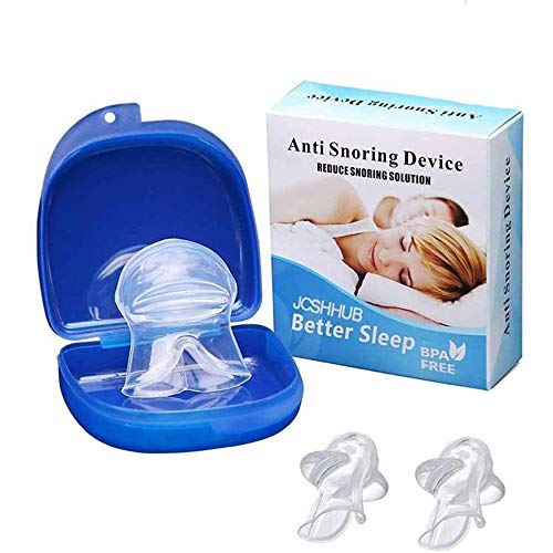 Silicona Anti Ronquido Soluciones, Suave Transparente Saludable Dispositivo de Ayuda para Dormir Anti-Ronquidos, para Dejar de Roncar Ayuda a Mejorar el Sueño. (2 Pcs)