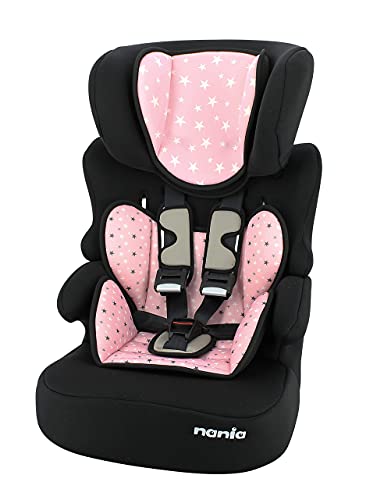 Silla de coche Nania grupo 1/2/3 - (9-36 kg) con protección lateral fabricada en Francia