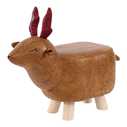 Silla De Triceratops Rellena Con Patas De Taburete De Madera, Linda Silla De Personaje De Peluche - Estable Y Duradera - Almohadas Con Forma De Animal Juguete De Peluche Con Patas De Madera Silla Sin