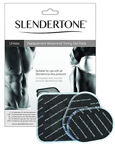 Slendertone Ceinture Electrodos de Repuesto para cinturón Abdominal, Unisex, Talla única