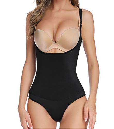 SLIMBELLE Body Reductoras Moldeadoras Sin Costuras Mujer Underbust Corsé Latex Colombiana Shaperwear Bodysuit