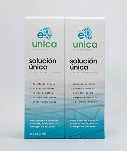 Solución e - Única Lentillas - BiPack (2x360 ml)