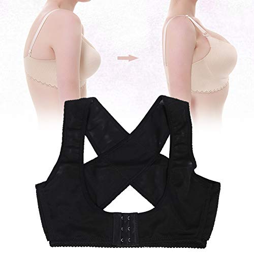 Sonew Corrector de Postura para Hombres y Mujeres Adultos, Soporte para la Columna Vertebral, cinturón de corrección de jorobado, Mejora la cifosis de Espalda Recta y Mala Postura(XL)