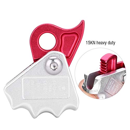 SOONHUA 15KN Rappel Anillo de escalada con freno automático para descender de 9 a 12 mm