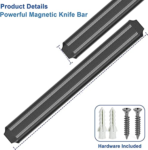 Soporte Magnético Para Cuchillos Con Doble Imán/Barra Magnética Cuchillos/Soporte Magnético Para Cuchillos 55cm
