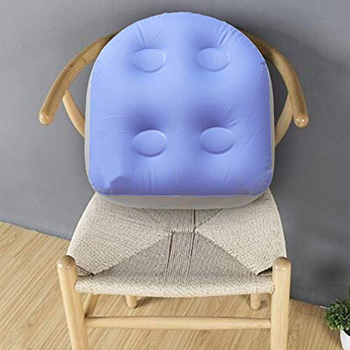 Spa Y Caliente Bañera Asiento Elevado Inflable Bañera Masaje Cojín Masaje Alfombra Con Succión Tazas Suave Espalda Soporte Baño Spa Almohadilla Para Adultos Niños - 1pc