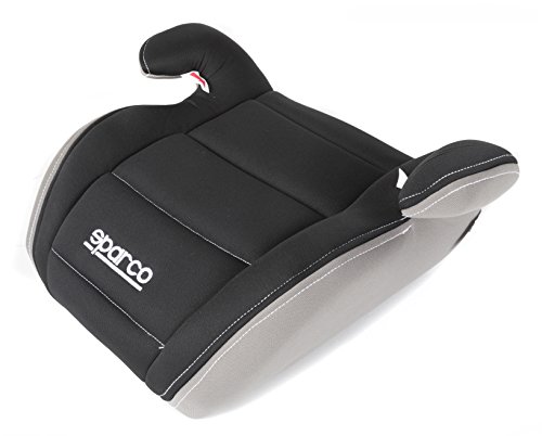 Sparco SP 924ZG - Silla de auto, grupo 2/3, Negro/Gris