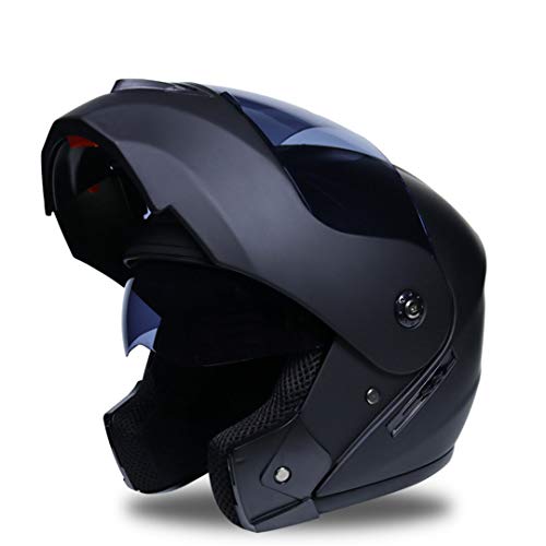 Sportinents Casco abatible Casco Modular Doble Lente Casco Seguro Cascos integrales Seguros c2 L