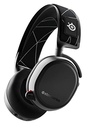 SteelSeries Arctis 9 Auriculares Inalámbricos Duales Para Gaming, Sistema Inalámbrico De 2.4 GHz Sin Pérdidas + Bluetooth, Para PC, Playstation 5 y PS4