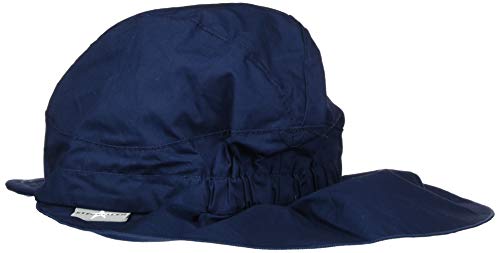 Sterntaler Gorro con visera y protector de cuello, Edad: 4-6 años, Tamaño: 57, Azul (Marino)