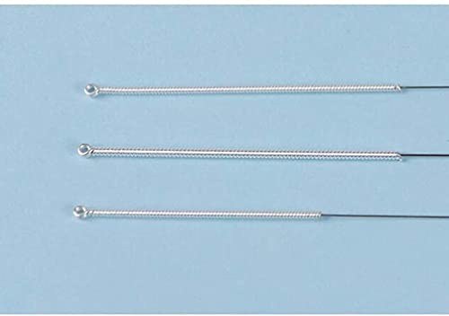 SUMEDTEC Agujas de acupuntura estériles para masaje, 100 unidades, agujas de acupuntura, para aliviar el dolor muscular, 0,25 x 13 mm