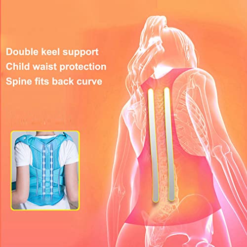 SXFYGYQ Ortesis de Columna Lumbar Soporte de corrección de Espalda Correas de Soporte de Espalda Completa para Alivio del Dolor de Espalda Superior e Inferior para Hombres y Mujeres Adultos