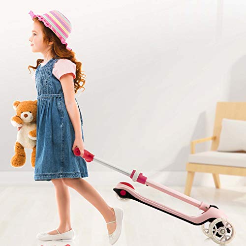 SZTUCCE Scooter Scooter para niños - Scooter Plegable para niñas niños Stunt Scooter Completo Truco Scooters intermedio y Principiante Estilo Libre Trucos Scooters para 8 años y hasta Scooter con asa