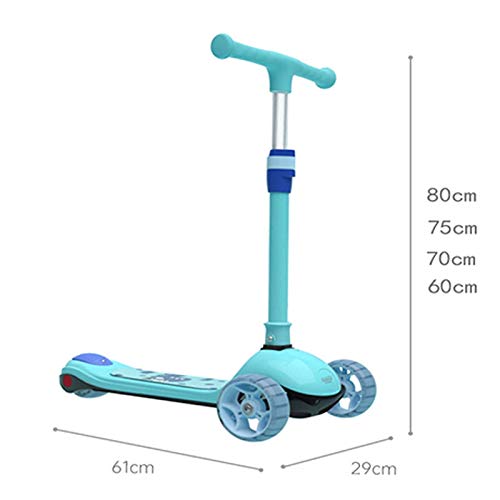 SZTUCCE Scooter Scooter para niños - Scooter Plegable para niñas niños Stunt Scooter Completo Truco Scooters intermedio y Principiante Estilo Libre Trucos Scooters para 8 años y hasta Scooter con asa