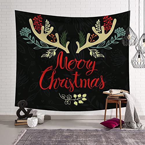 Tapiz navideño muñeco de nieve para colgar en la pared fondo para colgar en la pared decoración de la habitación manta de tapiz A15 180x230cm