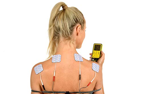 TensCare Sports TENS+ Electrodo de articulación. Dispositivo de electroestimulación con Masaje, TENS, EMS y programas manuales. Para alivio del dolor, tonificación y relajación muscular.