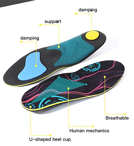 Termino Deportes Plantillas, De Nivel Profesional Alta La Ayuda Arco, Plantillas para Zapatos Ortopédicos El Máximo Apoyo A Aliviar Dolor En Pie Y Rodilla Alivio del Ratón,Code 46/47