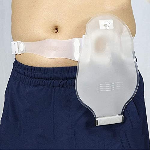 Tipo de Ducha Bolsa de Drenaje, Cierre para la colostomía Cuidado de la vejiga Corte Completo Cintura Lado Lado de orina Hernia Cinturón Impermeable Ostomía Cinturón de Soporte (Size : Right)