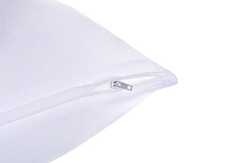 Todocama – Almohada de Fibra con Tratamiento antiácaros y antibacterias. Sensación Tacto Pluma Extra Suave. (Todas Las Medidas Disponibles). (67 cm)