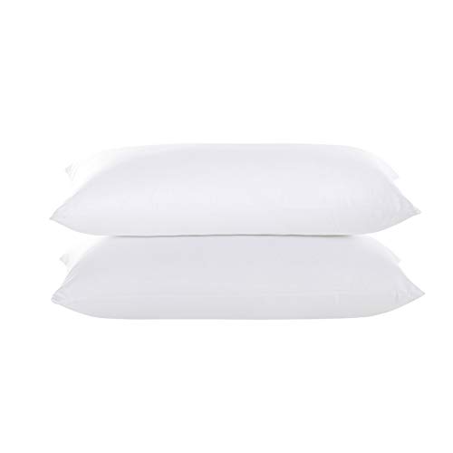 Todocama – Almohada de Fibra con Tratamiento antiácaros y antibacterias. Sensación Tacto Pluma Extra Suave. (Todas Las Medidas Disponibles). (Pack de 2 Unidades - 70 cm)