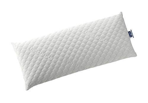 Todocama - Almohada viscoelástica VISCOGEL con Copos 100% viscoelásticos. Tejido Strech Viscogel. Firmeza Media - Alta. (Todas Las Medidas Disponibles). (67 cm)