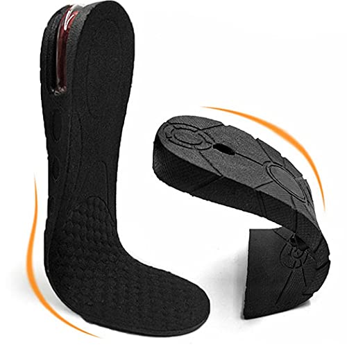 TOSSPER 1 Par 1-Capa Unisex Aumento De La Altura Plantilla Ortótica Kit Estiramiento del Zapato del Tacón del Zapato con Amortiguación Neumática Hombres Mujeres