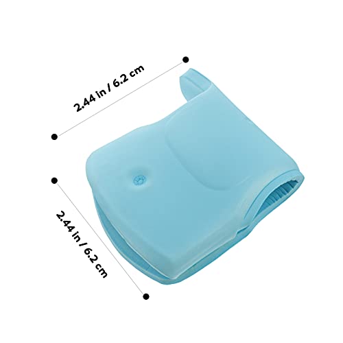 TOYANDONA Funda de Pico de Baño para Bebés EVA Elefante Bañera Cubierta de Grifo Protector de Grifo para Niños Pequeños Protección de Seguridad para Niños Azul