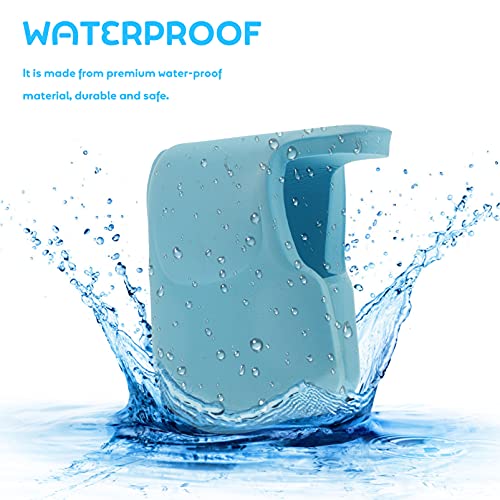 TOYANDONA Funda de Pico de Baño para Bebés EVA Elefante Bañera Cubierta de Grifo Protector de Grifo para Niños Pequeños Protección de Seguridad para Niños Azul