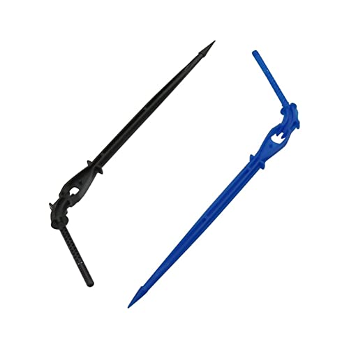 Tubo de riego de flujo de agua Flecha de riego de jardín flecha flecha flecha 3/5 manguera codo caída flecha 12.5 cm Sistema de riego por goteo Dulce de rotura 20 piezas (Color : Black)