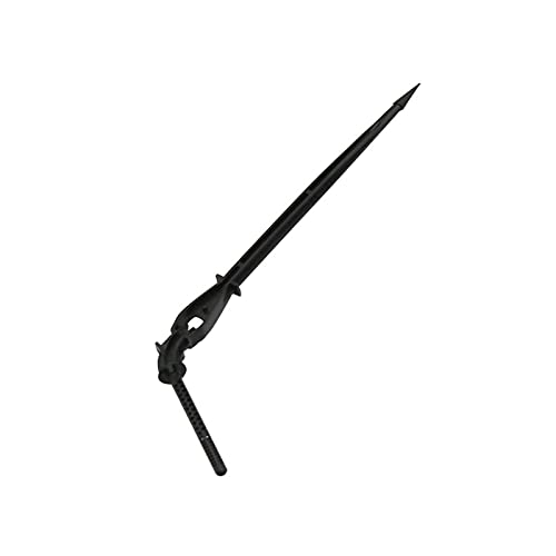 Tubo de riego de flujo de agua Flecha de riego de jardín flecha flecha flecha 3/5 manguera codo caída flecha 12.5 cm Sistema de riego por goteo Dulce de rotura 20 piezas (Color : Black)