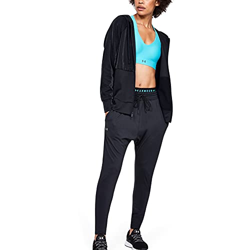 Under Armour Synthetic Fleece FZ Mirage Chaqueta, Mujer, Negro, LG