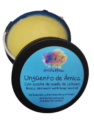 Ungüento de árnica - Dolor e inflamación muscular y articular - 100% natural y artesanal - 100 ml