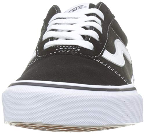 Vans Ward, Zapatillas Mujer, Negro (Suede/Canvas/Black/White Iju), 39 EU