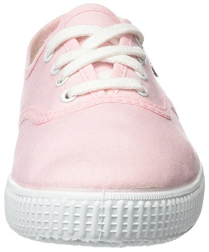 Victoria Inglesa Lona - Zapatillas, color Rosa, talla 35