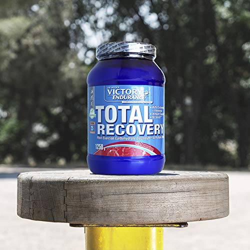 VICTORY ENDURANCE Total Recovery, Maximiza la recuperación después del entrenamiento, Enriquecido con electrolitos y vitaminas, Sabor Sandía (1250 g)