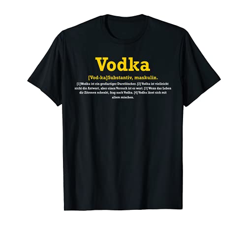 Vodka Saufen Feiern Party - Alcoholímetro divertido Camiseta