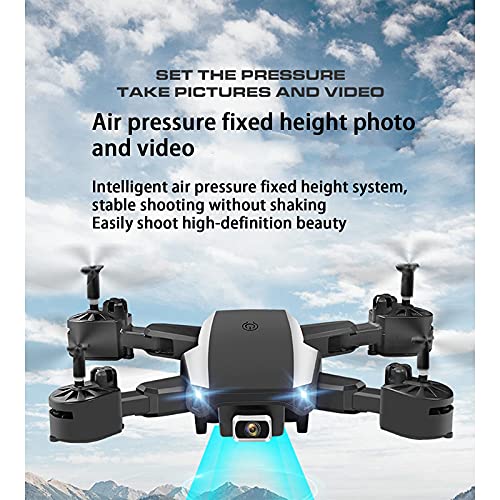 WECDS Drone con cámara 1080P para niños, helicóptero Plegable RC Quadcopter, Juguetes para niños, 120 Grados; Gran Angular fácil para Principiantes, Modo sin Cabeza, despegue/Aterrizaje con una tecla