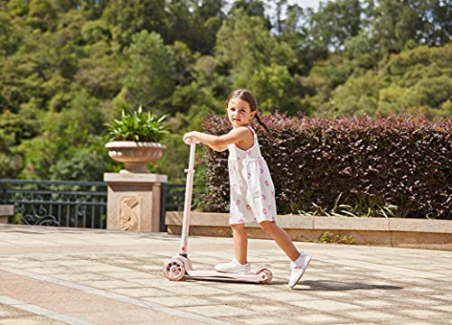 WeSkate Patinetes para Niños Patinete de 3 Ruedas para Niños Pequeños, Niñas y Niños, 4 Alturas Ajustables, Inclinarse para Dirigir, Ruedas Iluminadas para Niños de 3 a 12 Años