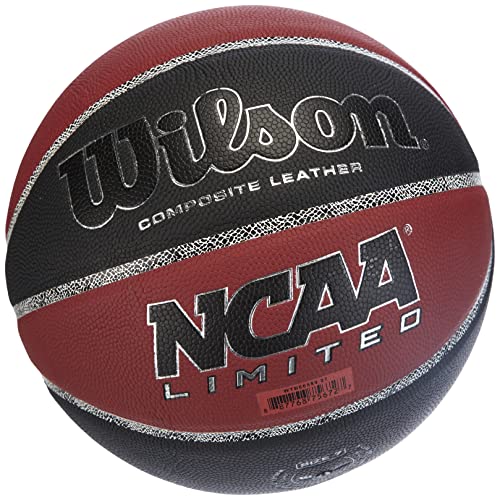 Wilson WTB06589XB07 Balón de Baloncesto, Ncaa Limited Blma, Uso Interior y Exterior, Cuero Compuesto