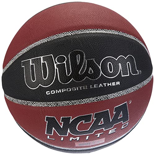 Wilson WTB06589XB07 Balón de Baloncesto, Ncaa Limited Blma, Uso Interior y Exterior, Cuero Compuesto