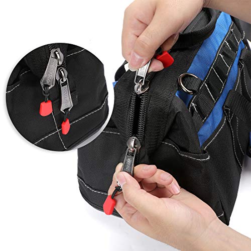 WORKPRO - Bolsa de boca ancha de 40,6 cm para herramientas, con base moldeada impermeable