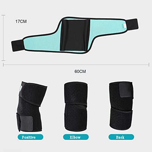 WY-Elbow Coderas para tendinitis (1 par) - Cabestrillo Brazo, el Apoyo para el Codo de tenista y el Tratamiento del Codo de los golfistas, Artritis, Ejercicios - Reducir el Dolor del Codo