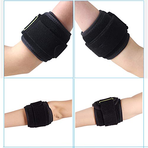 WY-Elbow Coderas para tendinitis - Vendaje neuromuscular, férula para Codo - Alivio para el Dolor del Codo de tenista de Golf - para Hombres y Mujeres