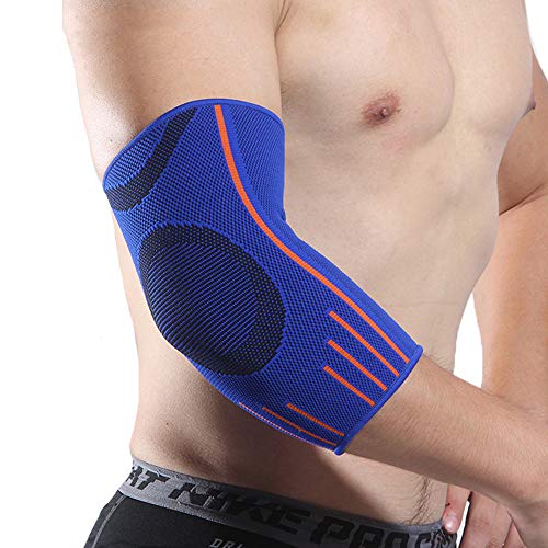 WY-Elbow Coderas para tendinitis, Vendaje neuromuscular - para el esguince, el Alivio del Dolor en Las articulaciones, la tendinitis, el Tratamiento del Codo del tenista de Golf,S