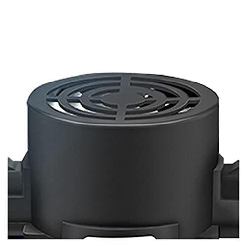 WYJ Componentes 22 0V 1200W Motor de aspiradora Universal Motor de 130 mm de diámetro para Karcher Midea Rowenta Piezas de vacío Motor de Alambre de Cobre Piezas de aspiradora (Color : Black)