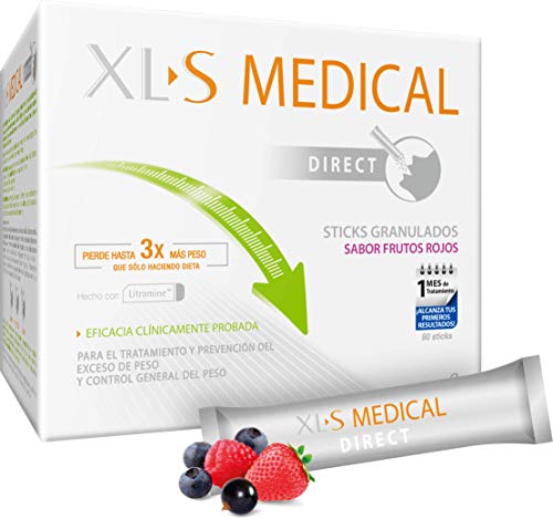 XLS Medical Original - Sticks Para Adelgazar. 90 Sticks. Tratamiento De 1 Mes, color Blanco, 90 Unidad, 150 g