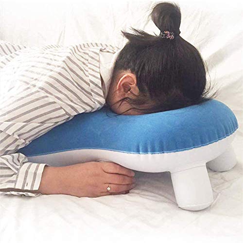 XWSM Almohada Boca Abajo Equipo de recuperación para cirugía de Retina Almohada Facial para Dormir Kit de Masaje de Mesa para Post vitrectomía Post cirugía Ocular Uso Ajustable en Altura