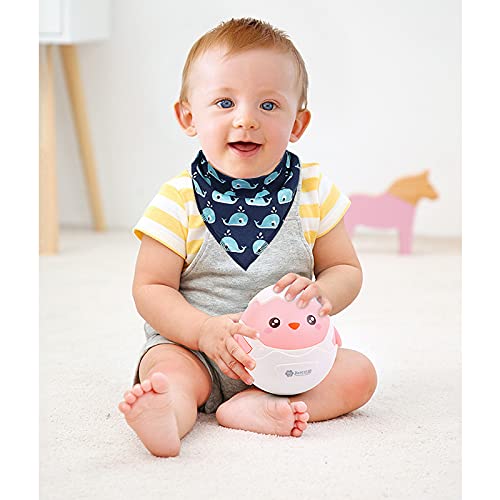 Yafane 8 x Baberos Bebé Bandana Algodón Orgánico Absorbent para Niños de 3 Meses a 36 Meses